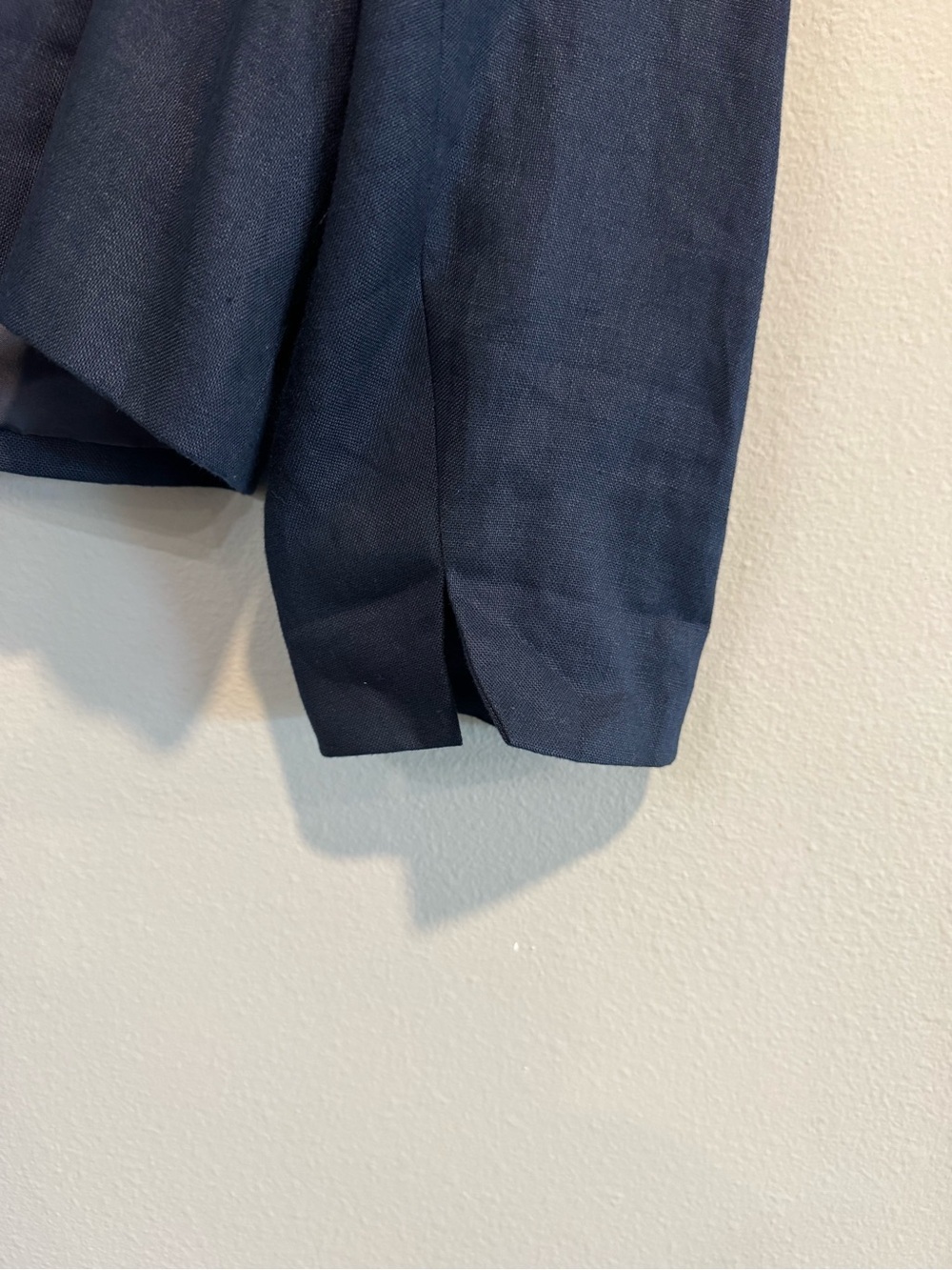 Talbots Vintage Irish Linen Open-Front Blazer Jacket Timeless Minimalist 22W - Picture 4 of 6